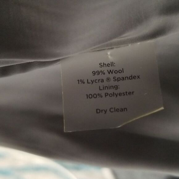 Talbots Women's Vintage two piece midi Dress and Blazer vintage suit dark‎ grey - Picture 16 of 16